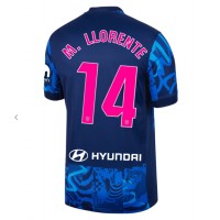 Atletico Madrid Marcos Llorente #14 3rd trikot 2024-25 Kurzarm